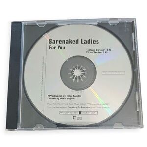 Barenaked Ladies – For You [2003 Promotional CD Single]‎